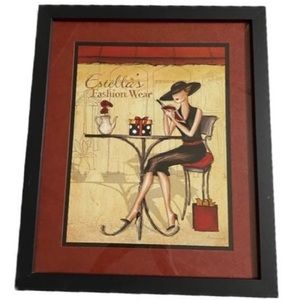 Home Interior Framed Art Print Estella’s by Artist Andrea Laliberte